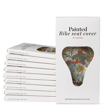 Bike seat cover by Ruysch (big flowers, 10 pcs)