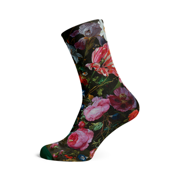 Socks by De Heem (lilies, 5 pairs)