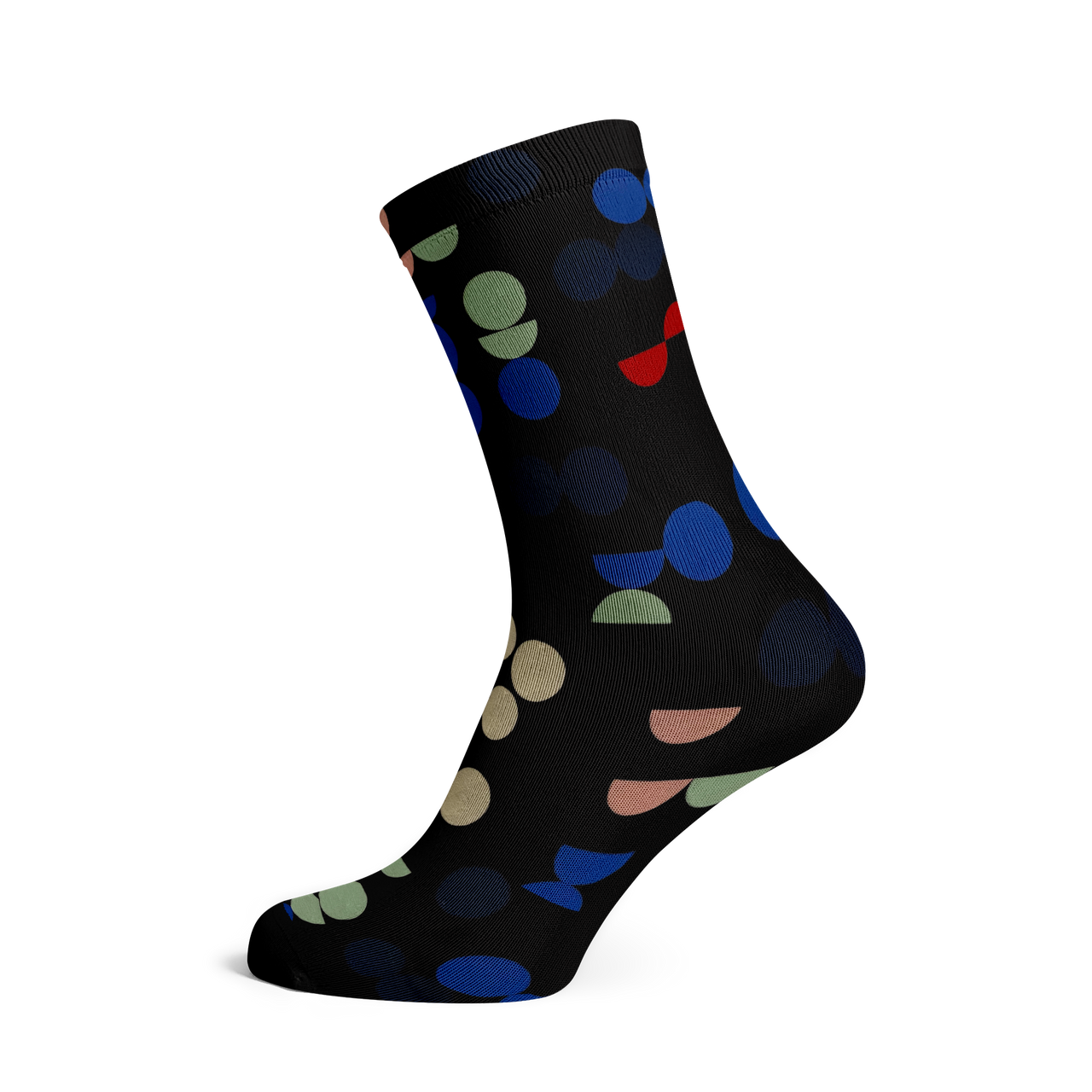 Socks by Taeuber-Arp - Black (5 pairs)